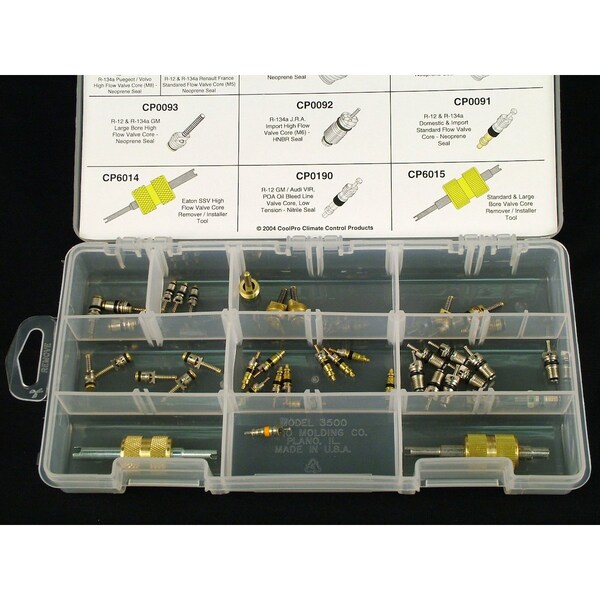 Universal Valve Core Kit 9" x5" x1.5"